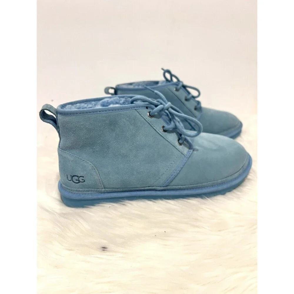 UGG NEUMEL 3236 FRESHWATER BLUE MENS CHUKKA ANKLE BOOT SIZE 11 US AUTHENTIC NEW